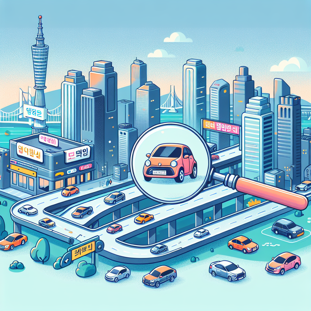 부산 중고차, 저렴한 곳 찾기: 믿을 수 있는 선택을 위한 가이드 - DALL-E 이미지 2